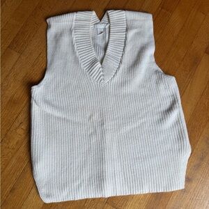 Cream vest
